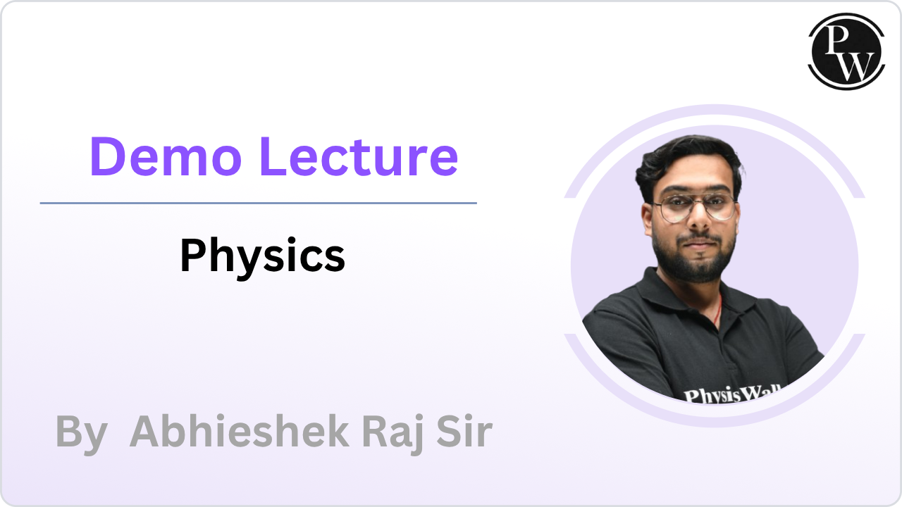 Demo Lecture by Abhieshek Raj Sir