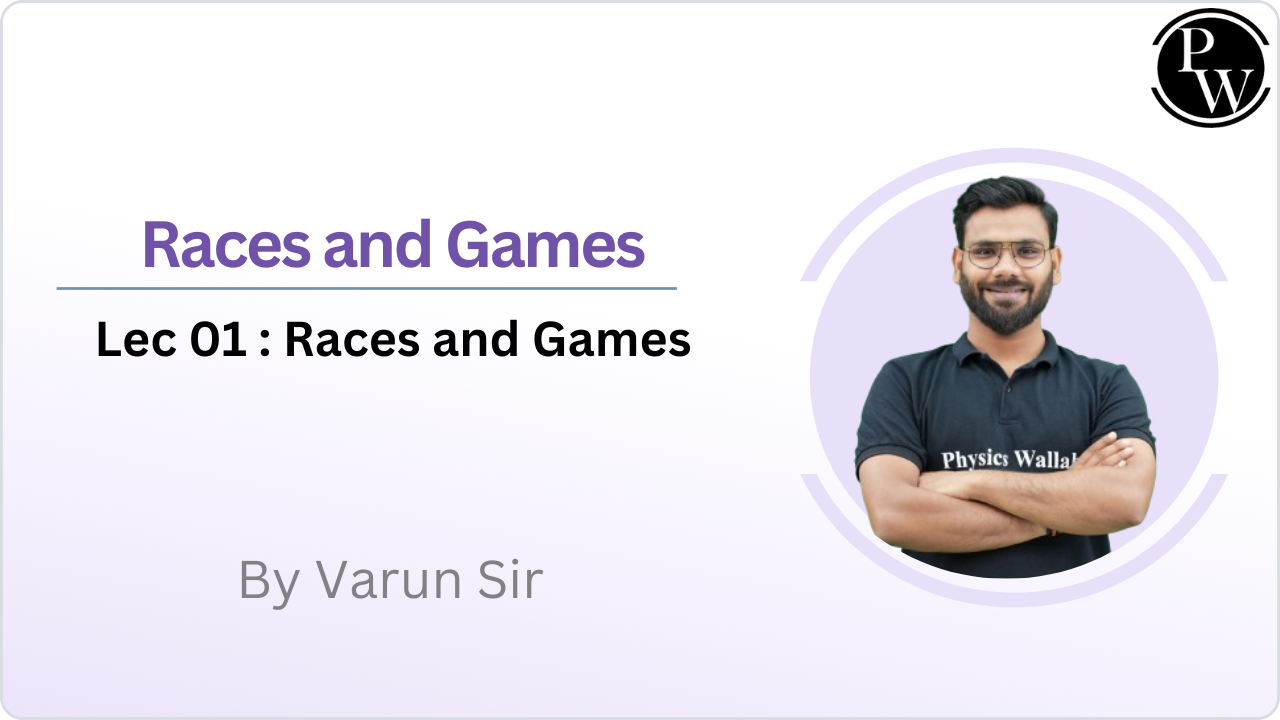 Races and Games 01 : Races and Games