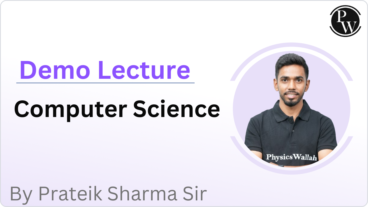 Demo Lecture By Prateik Sharma Sir
