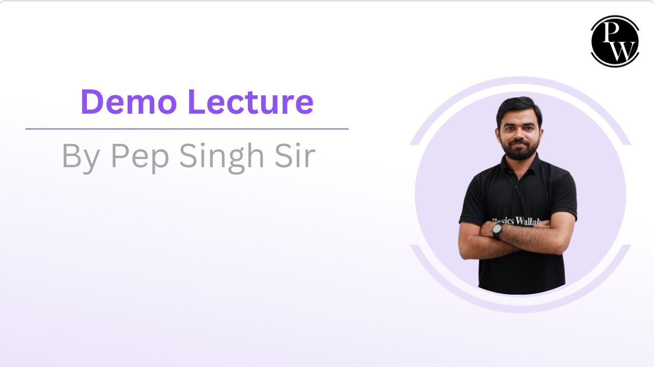 Demo Lecture By Pep Singh Sir || Only Video