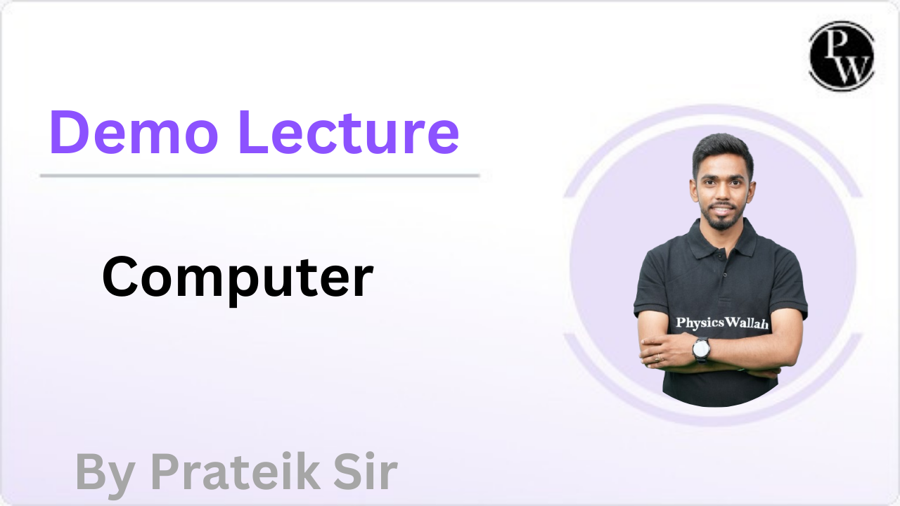 Demo Lecture by Prateik Sir