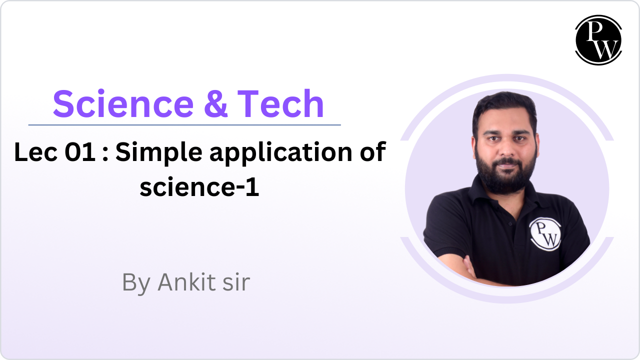Science & Tech 01 : Mains Syllabus Discussion || NO DMP