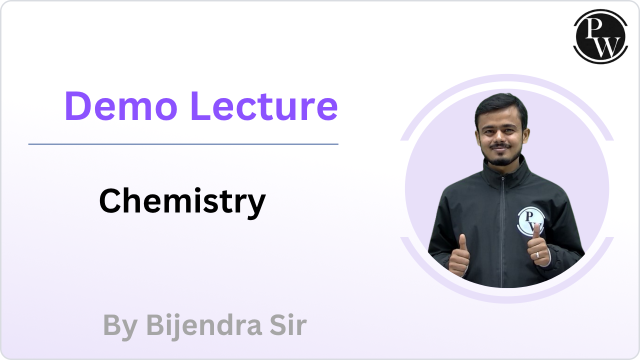 Demo Lecture By Bijendra Sir (Chemistry)