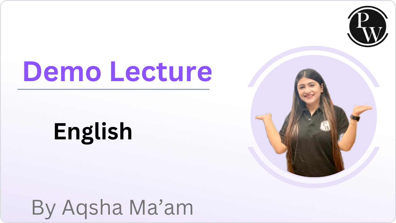 Demo Lecture By Aqsha Ma'am