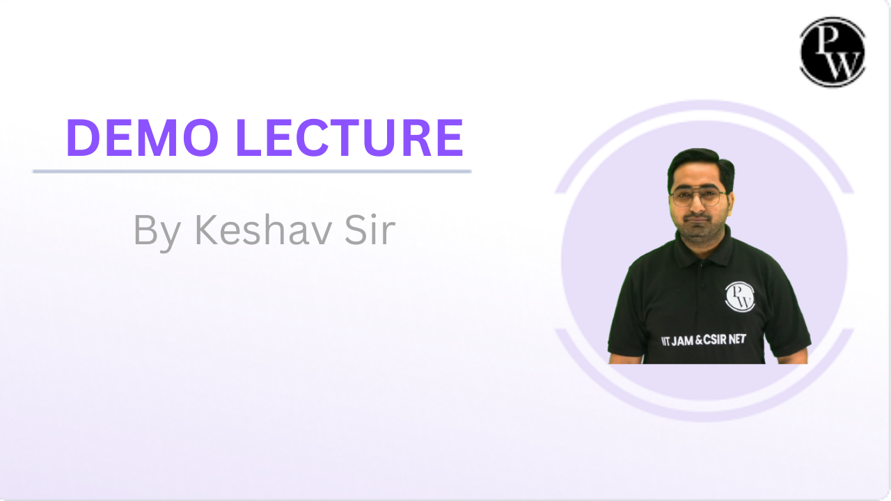 Demo Video : Keshav Sir