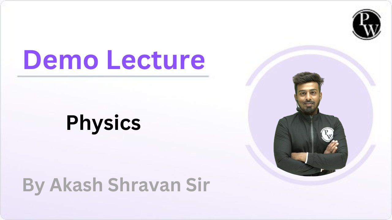 Demo Lecture by Akash Shravan Sir
