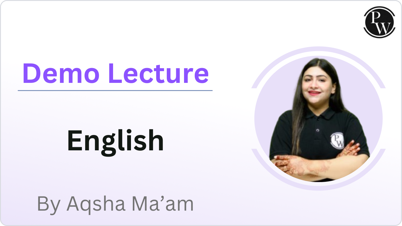 Demo Lecture by Aqsha Ma'am	