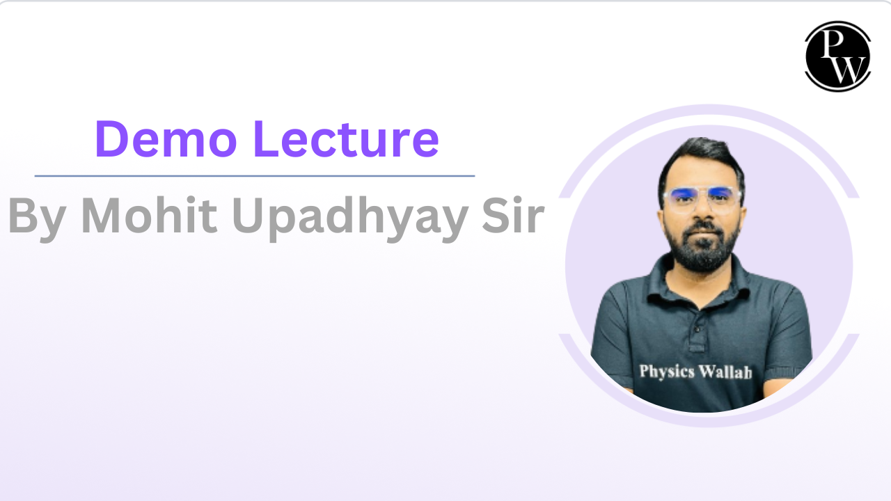Demo Lecture By Mohit Upadhyay Sir