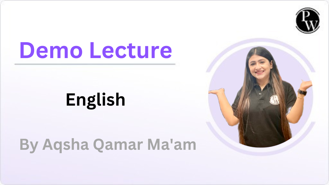 Demo Lecture By Aqsha Qamar Ma'am
