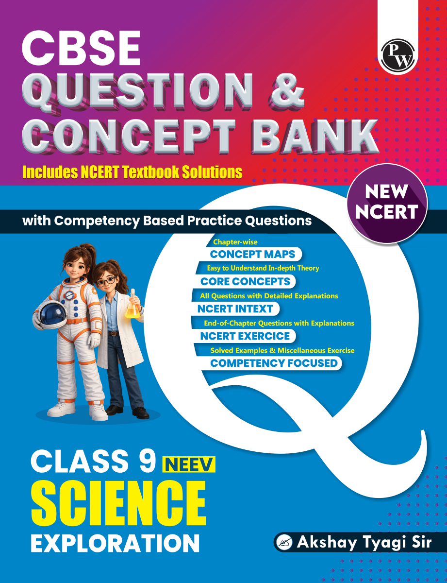 Question and Concept Bank for Class 9 Science (Digital Book)