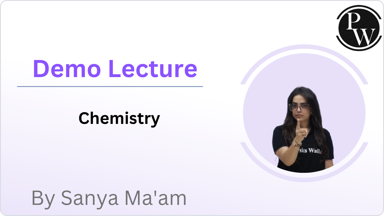  Demo Lecture By Sanya Ma'am