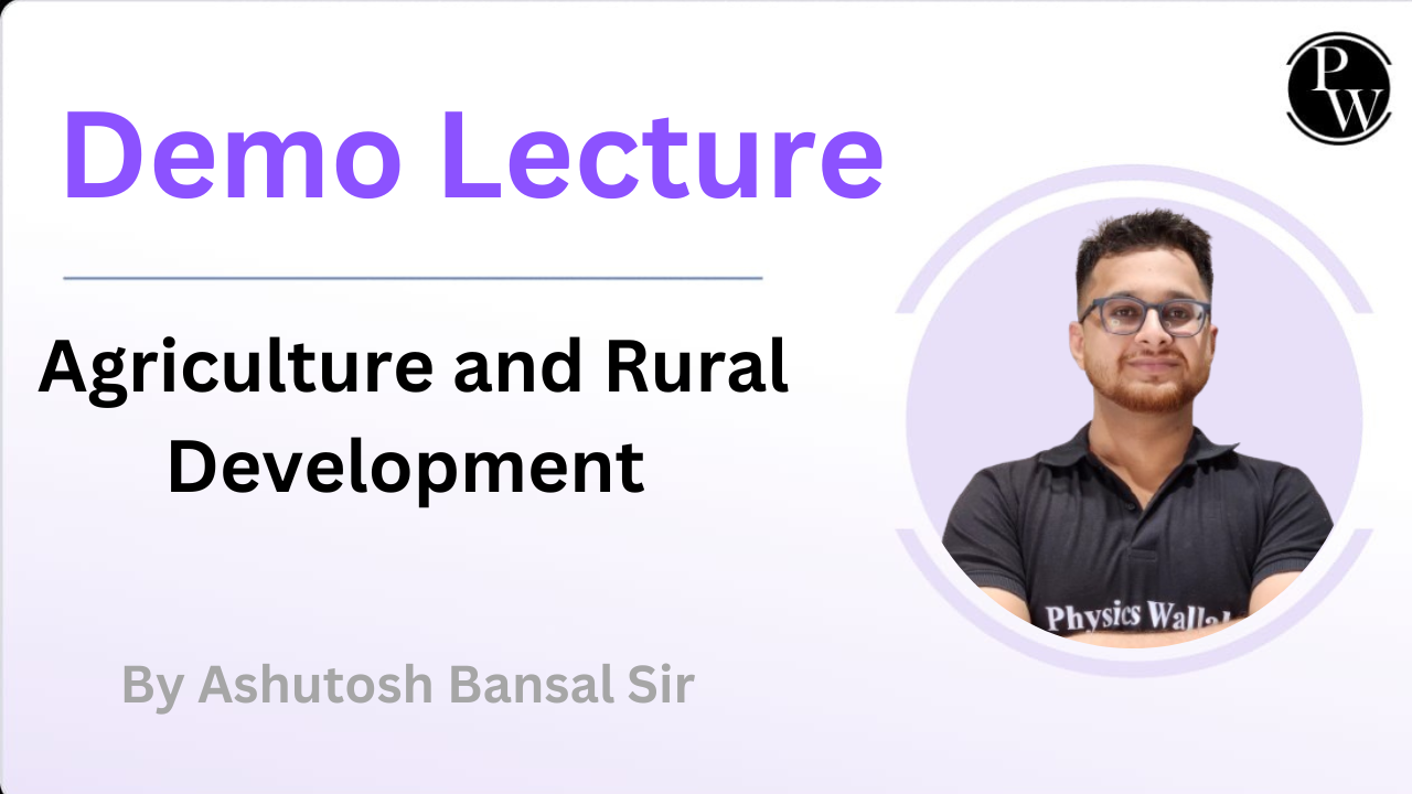 Demo Lecture by Ashutosh Bansal Sir