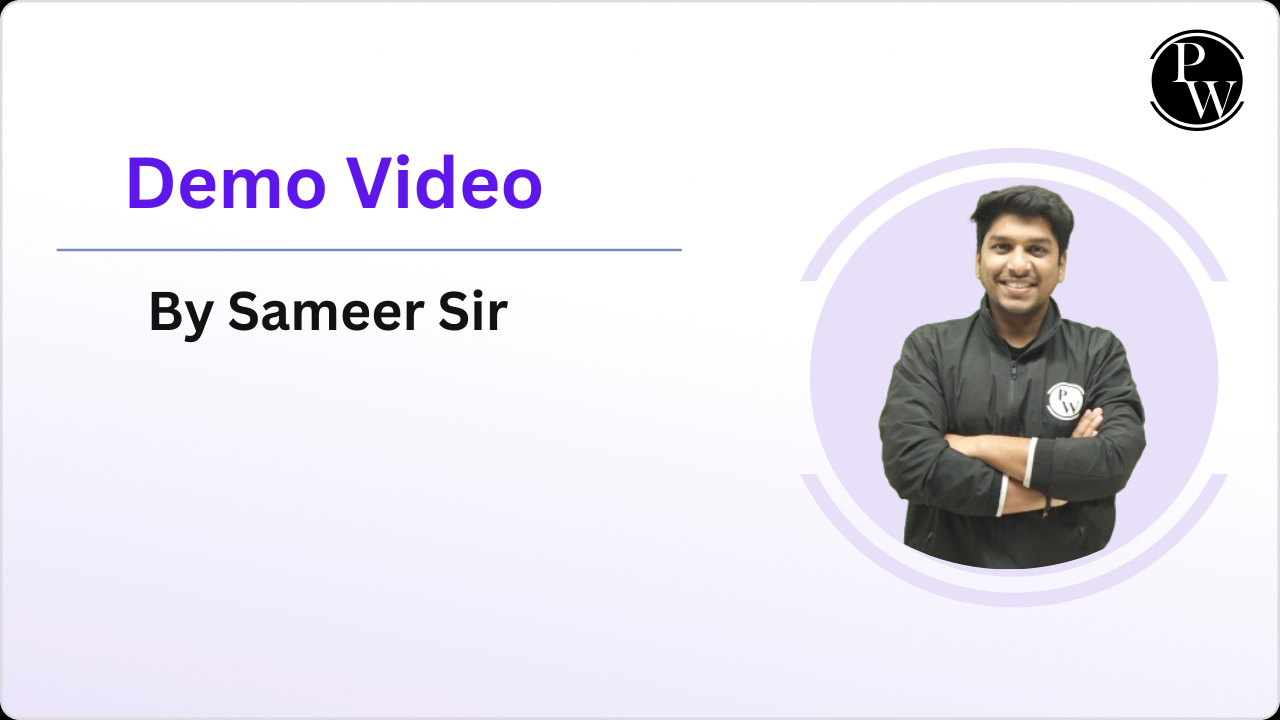 Demo Lecture By Sameer Sir
