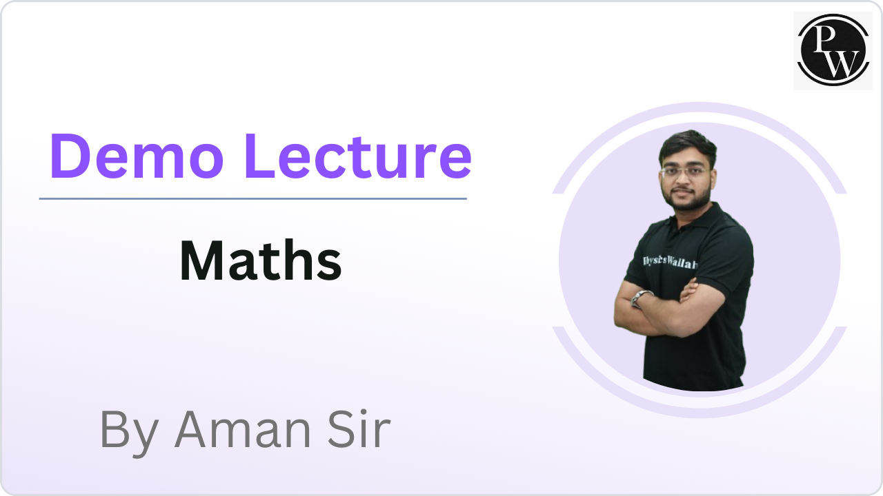 Demo lecture By Aman Sir