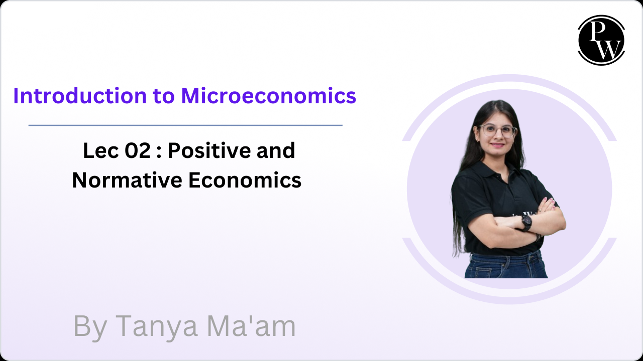 Introduction to Microeconomics 02 : Positive and Normative Economics