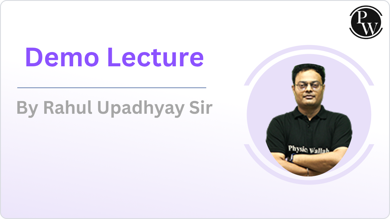Demo Lecture By Rahul Sir
