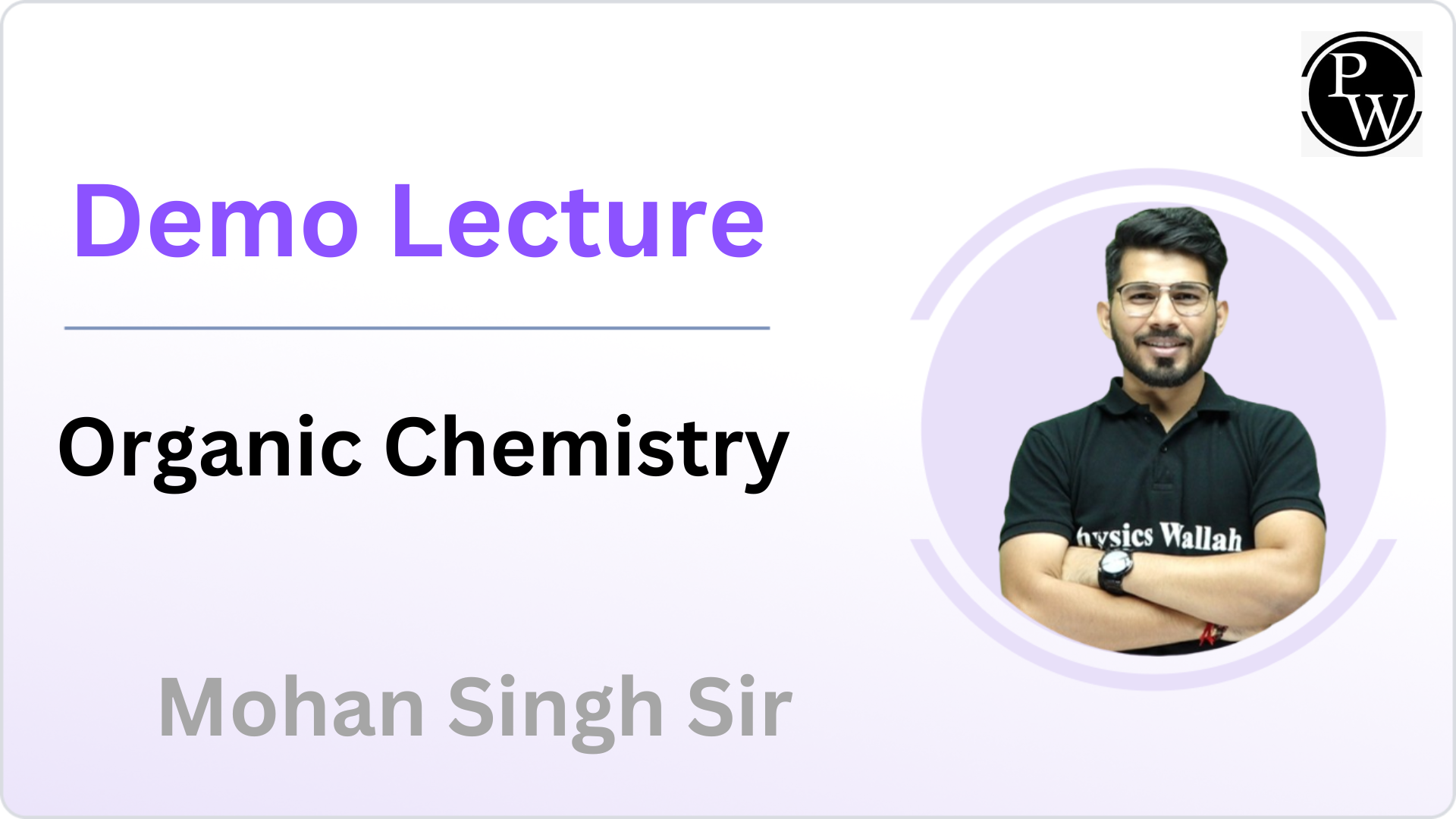 Demo Lecture by Mohan Singh Sir