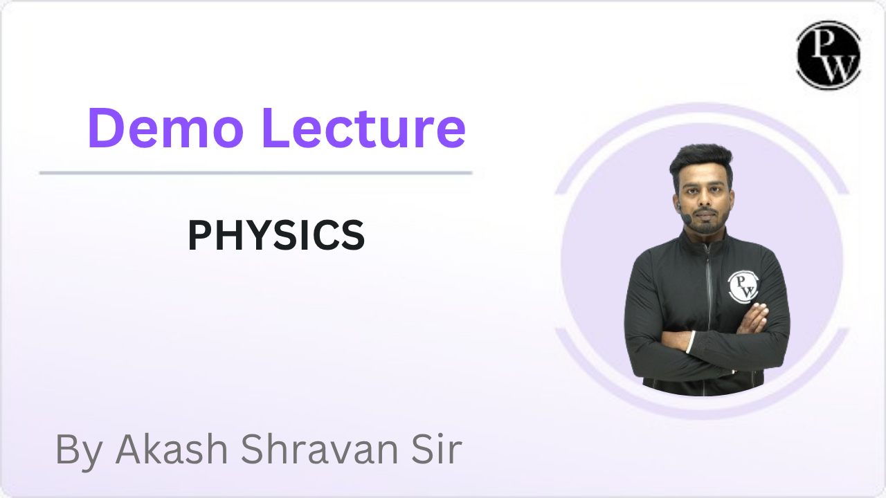 Demo Lecture By Akash Shravan Sir