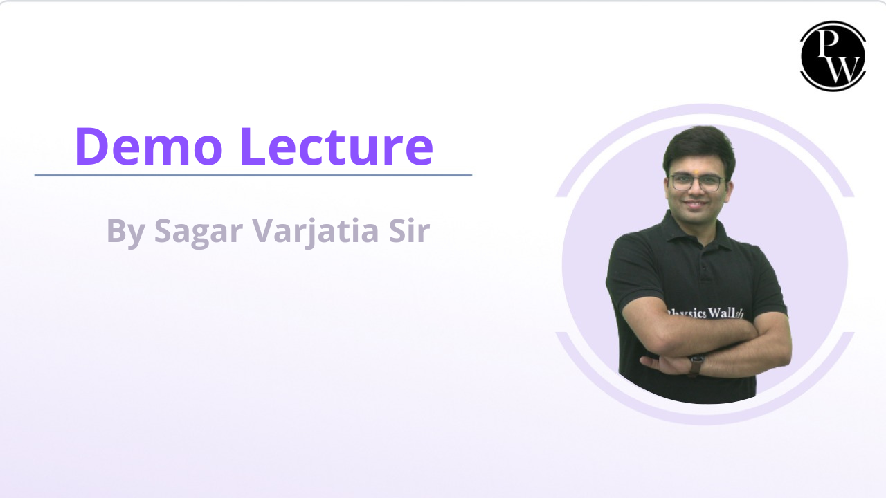 Demo Lecture By Sagar Sir