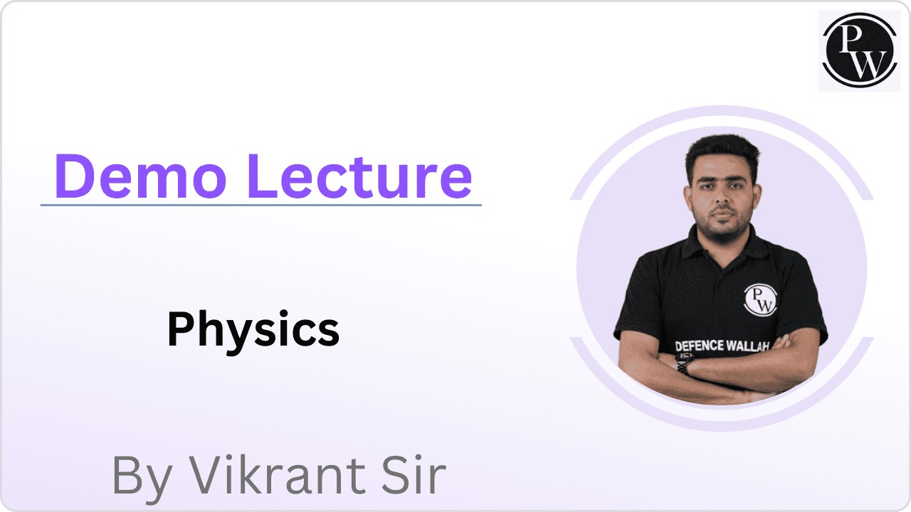 Demo Lecture by Vikrant  Sir