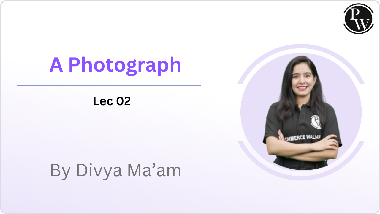  The Potrait of the lady : Lec 02 || Reschedule @7:30PM