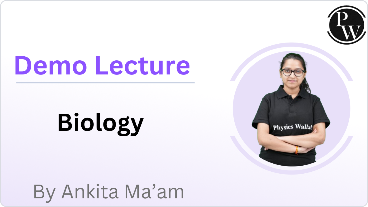 	Demo Lecture by Ankita Ma'am 