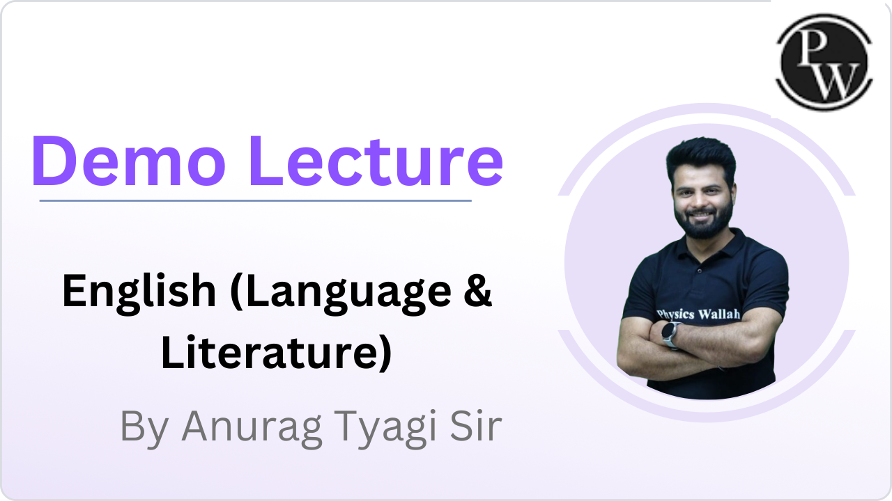Demo Lecture By Anurag Tyagi Sir
