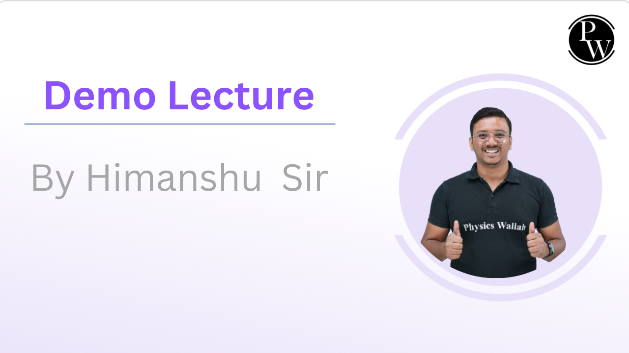 Demo Lecture By Himanshu Sir