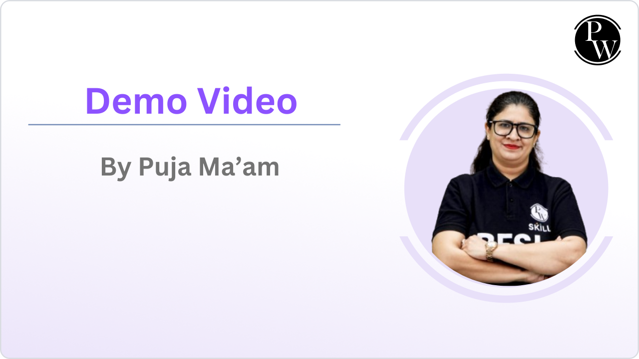 Demo Video By Puja Ma'am