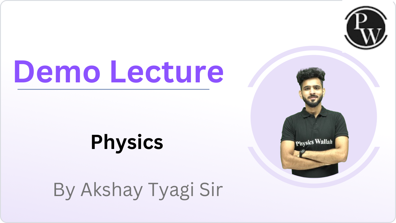 Demo Lecture By Akshay Tyagi Sir