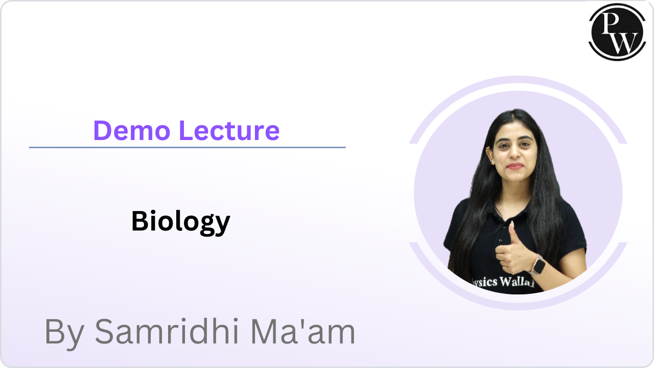 Demo Lecture By Samridhi Ma'am