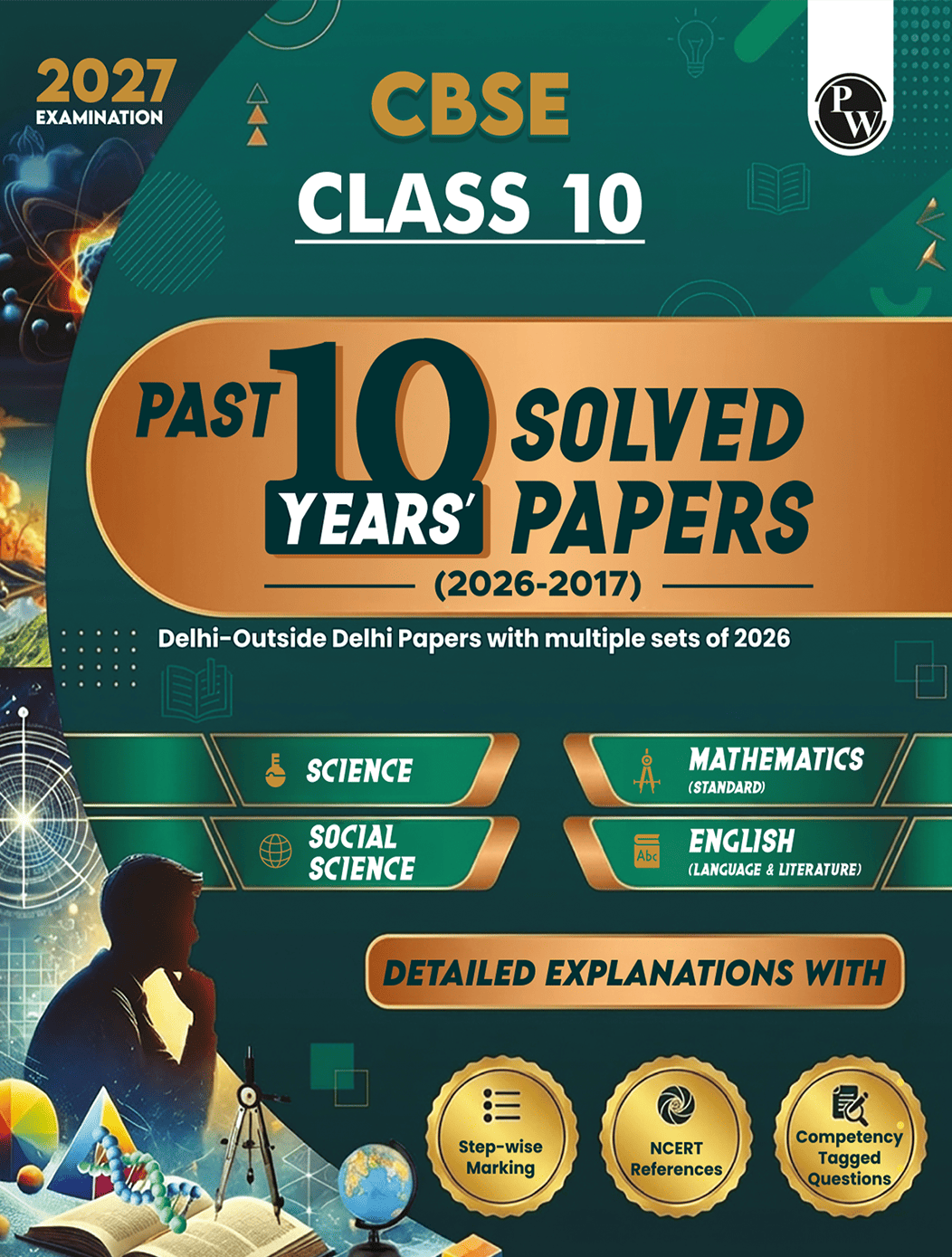 CBSE Class 10 PYQs - Past 10 Years Solved Papers (Digital Book)