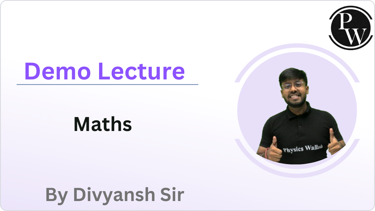 Demo Lecture by Divyansh Sir