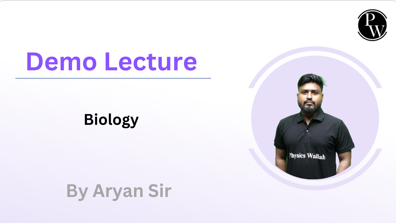 Demo Lecture by Aryan Sir