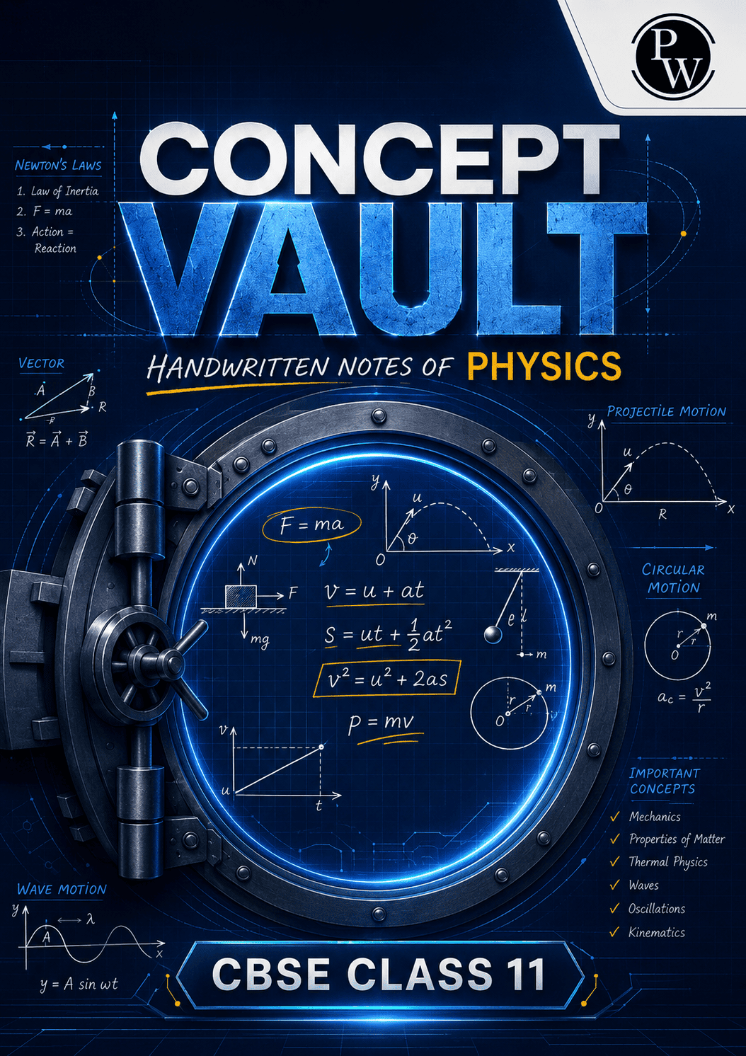 Physics Concept Vault Class 11th (Digital Book)