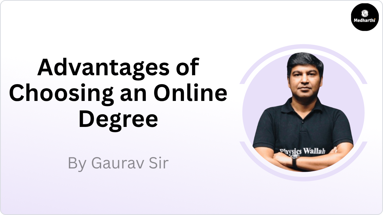 Advantages of Choosing an Online Degree