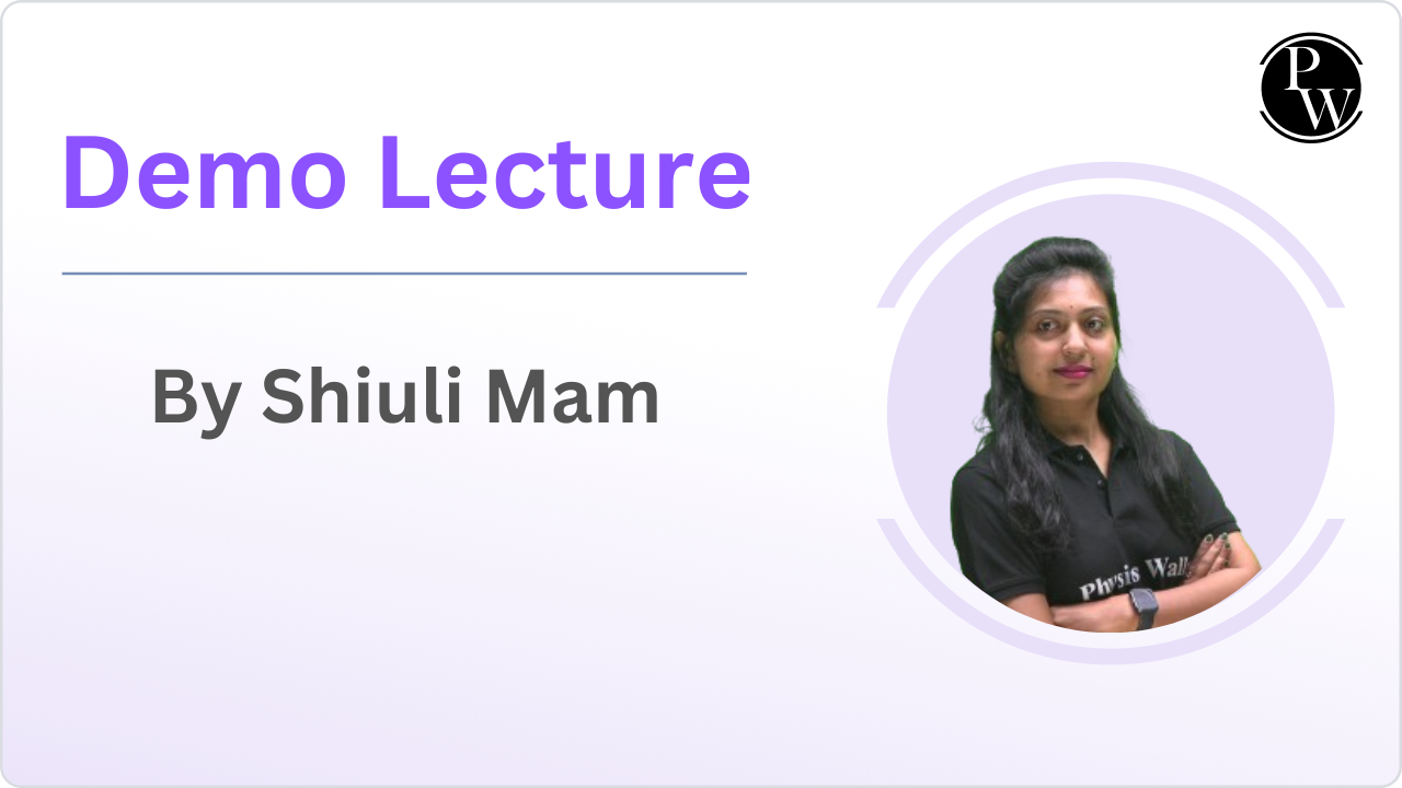 Demo Lecture : Shiuli Paine Ma'am