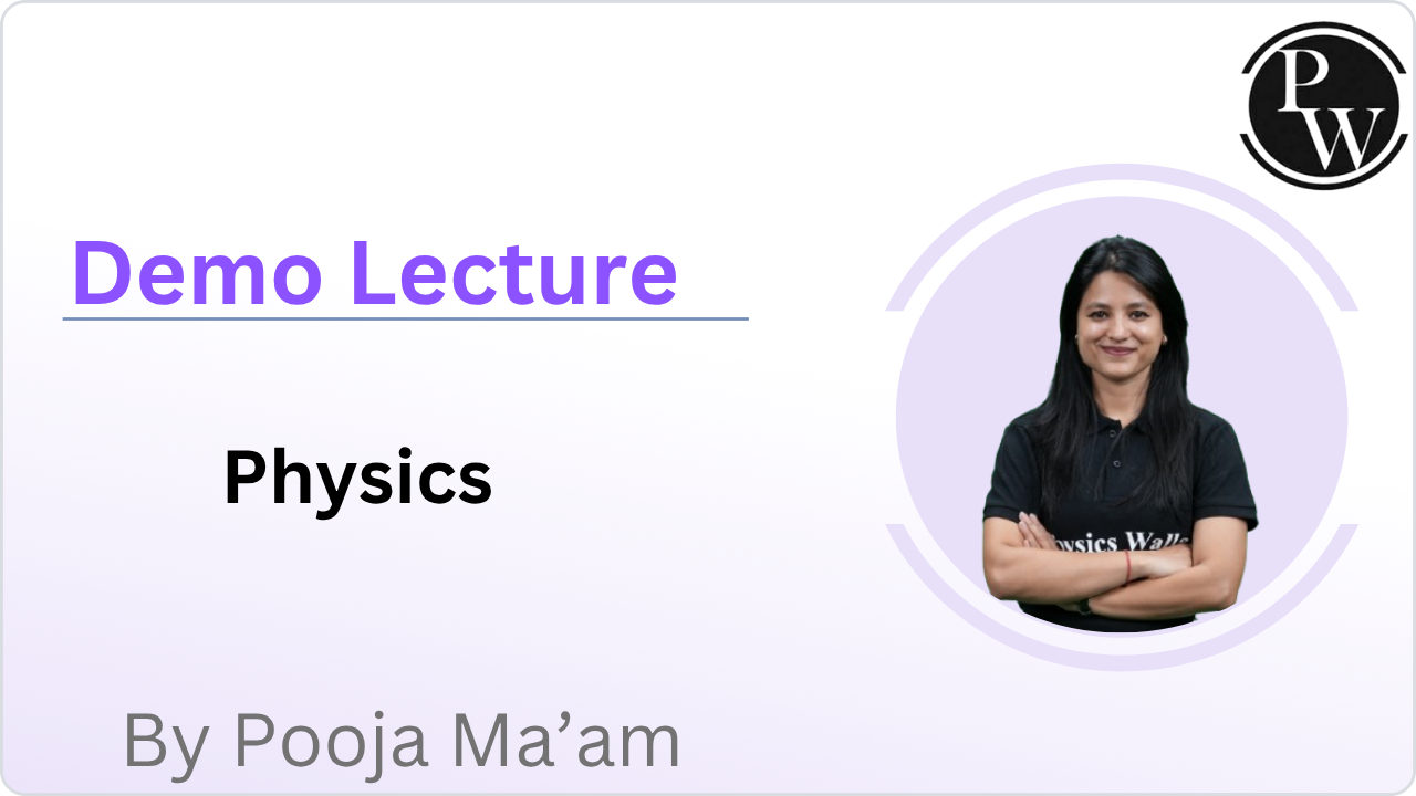 Demo Lecture By Pooja Ma'am