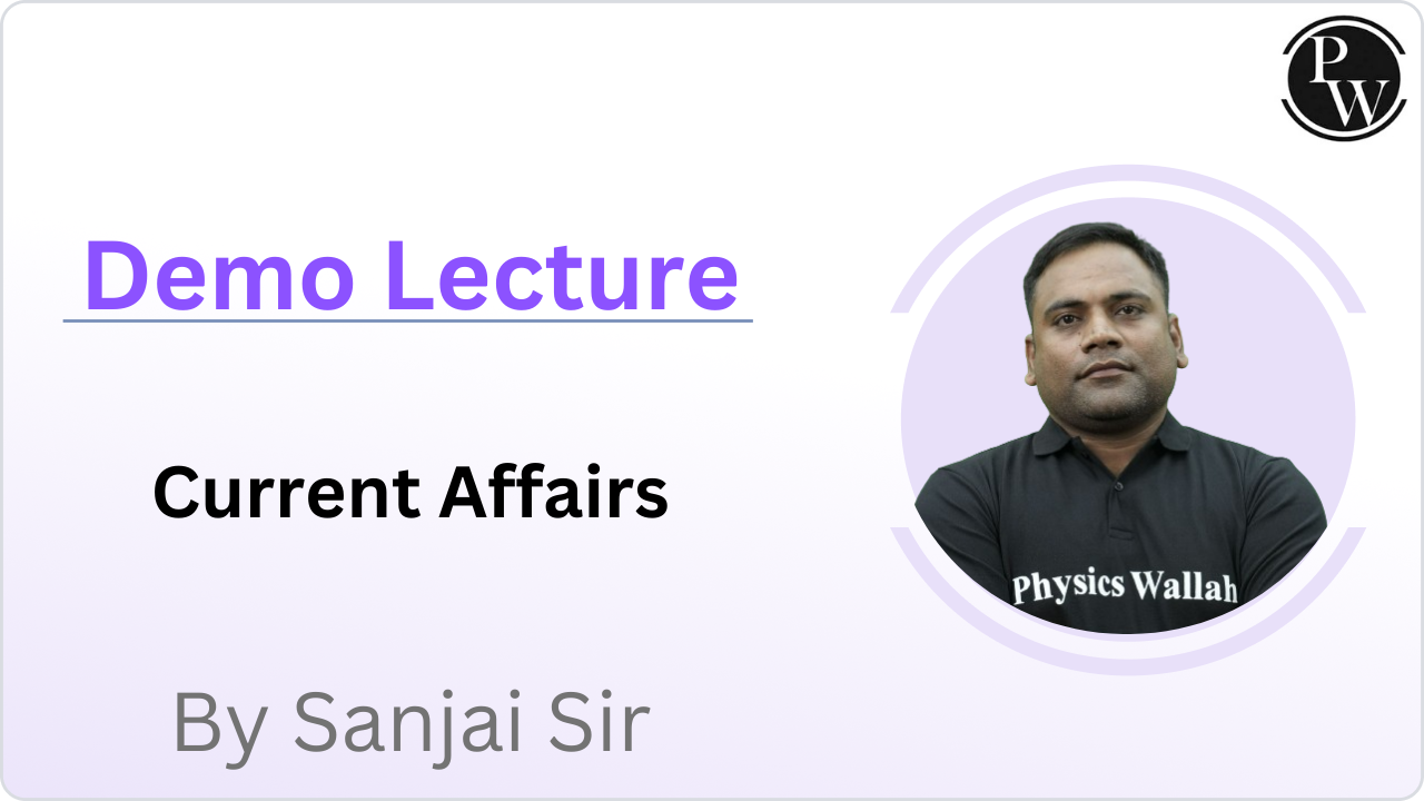 Demo Lecture by Sanjai Sir