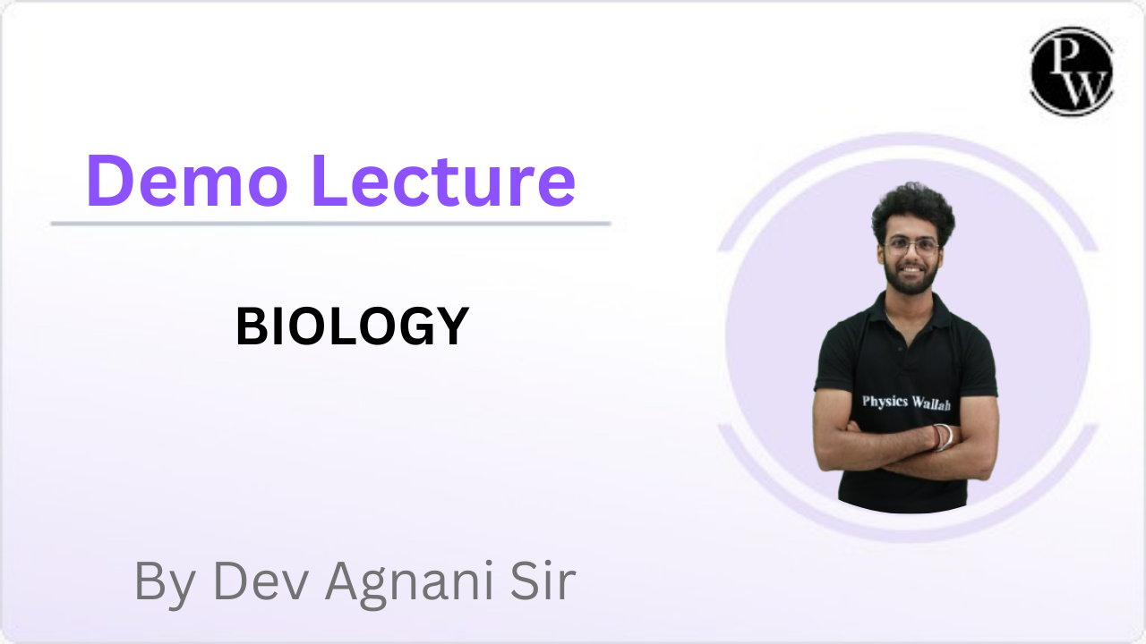 Demo Lecture By Dev Agnani Sir