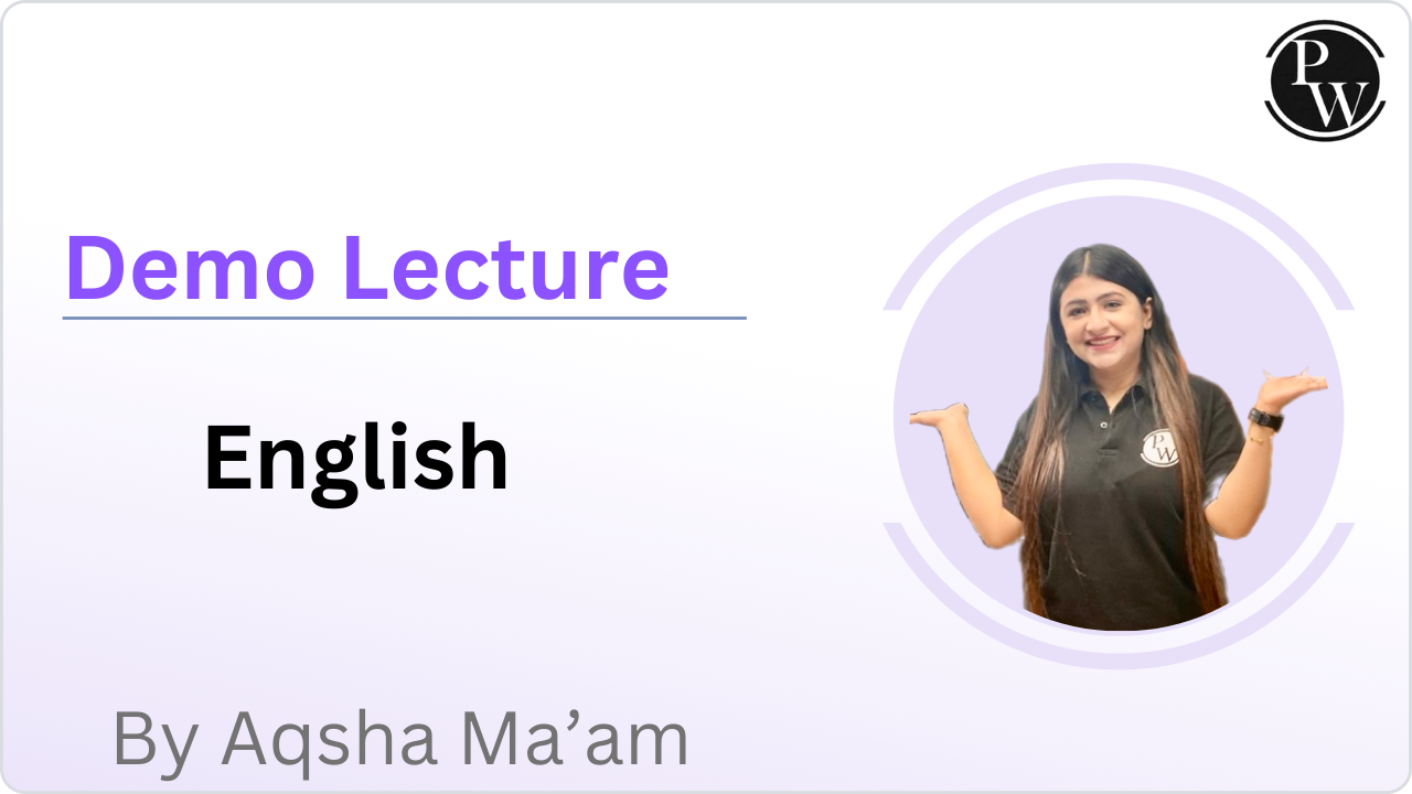 Demo Lecture By Aqsha Ma'am