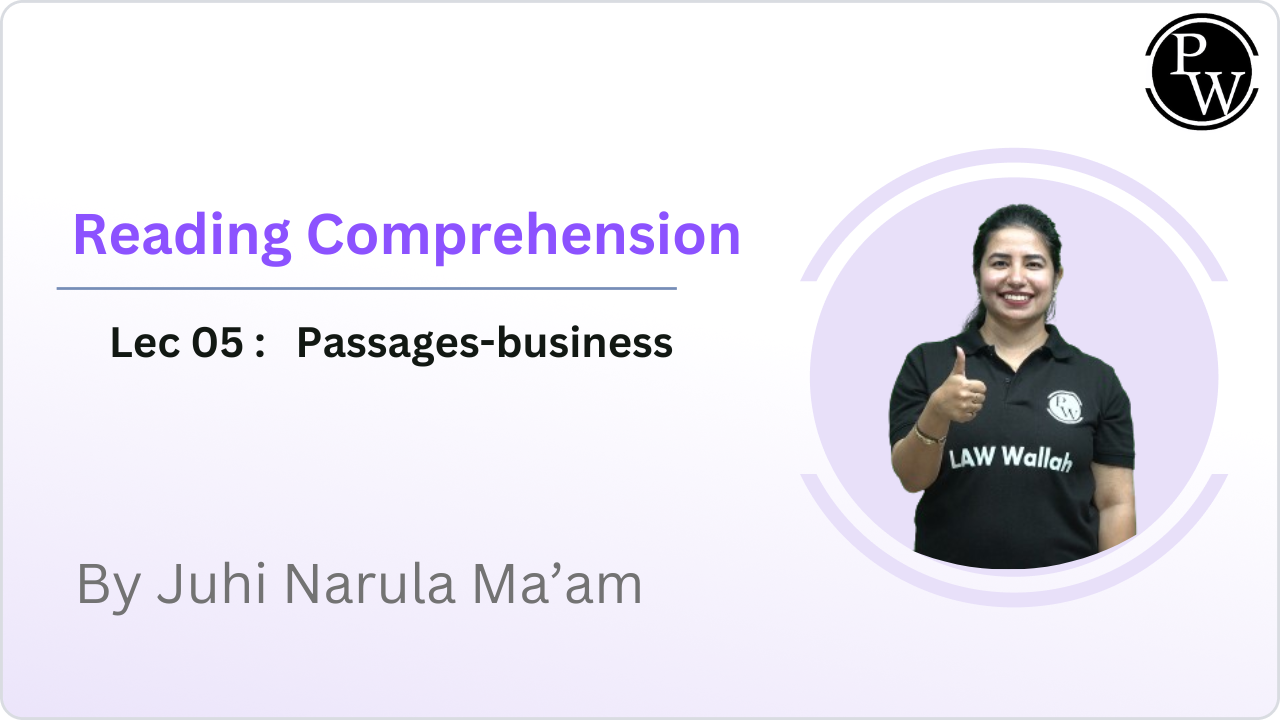 Reading Comprehension 05 : Passages-business
