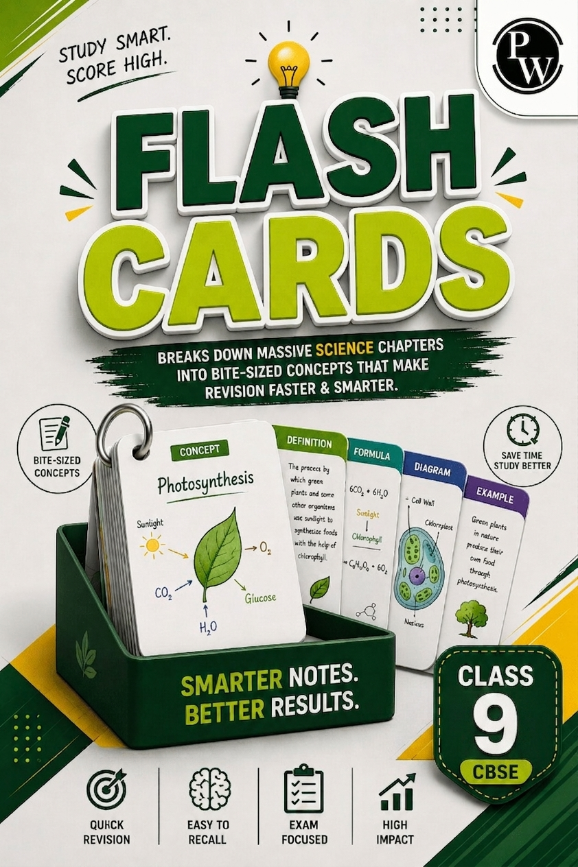 Science Flash Cards for Class 9 (Digital Book)