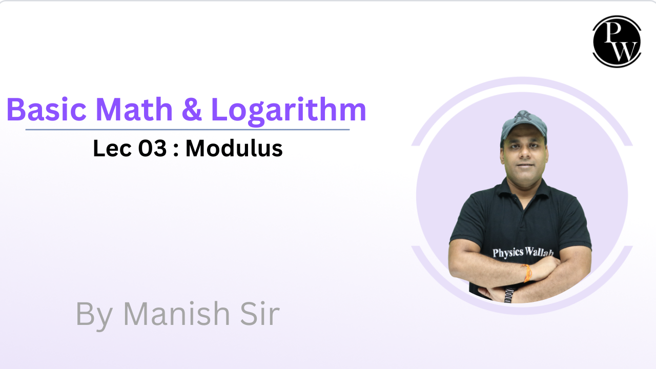Basic Math & Logarithm 03 : Modulus
