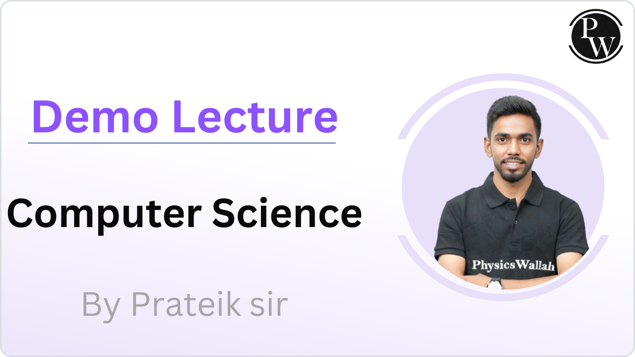 Demo Lecture By Prateik Sir
