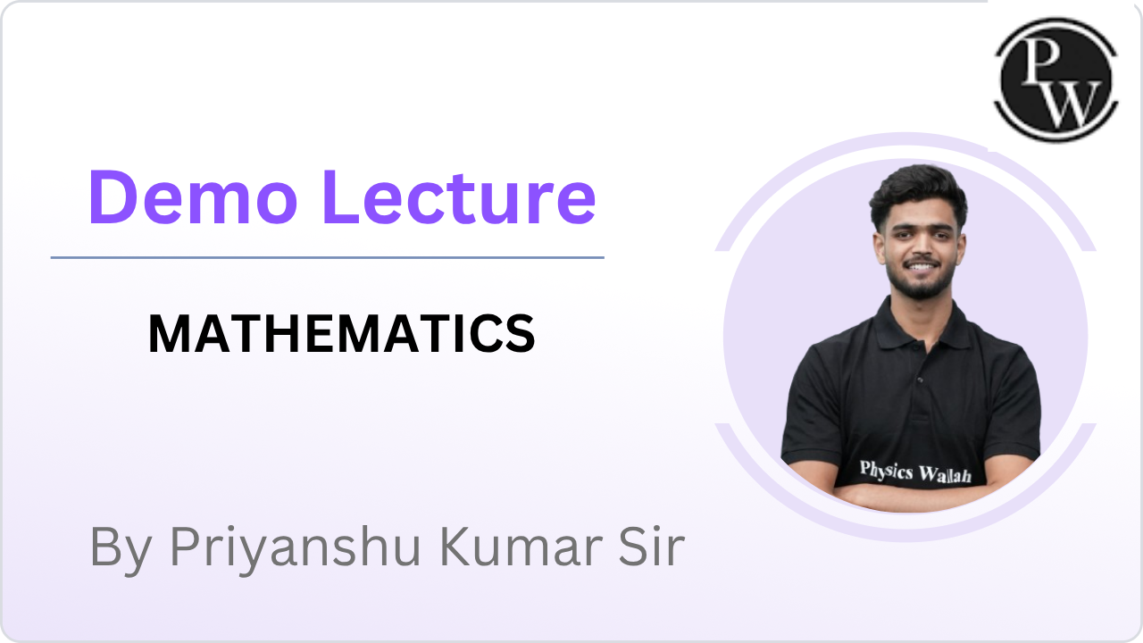  Demo Lecture By Priyanshu Shukla Sir