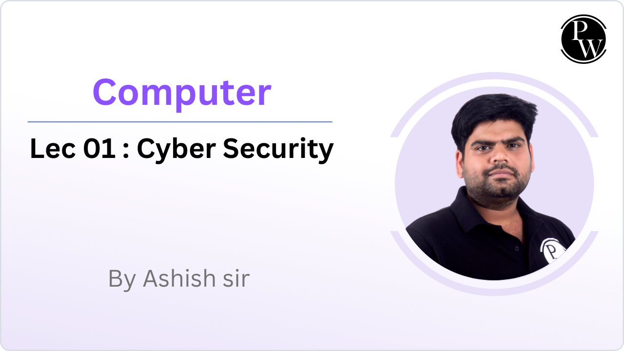 Computer 01 : Cyber Security