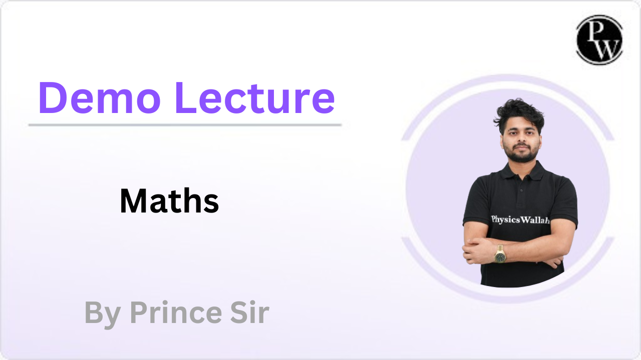 Demo Lecture by Prince Sir