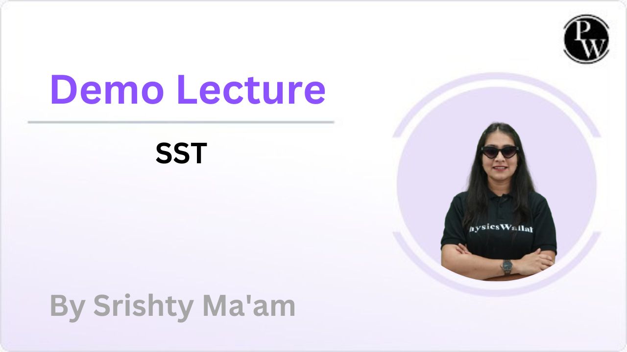 Demo Lecture By Srishty Ma'am