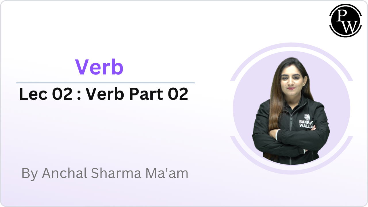 Verb 02 : Verb Part 02